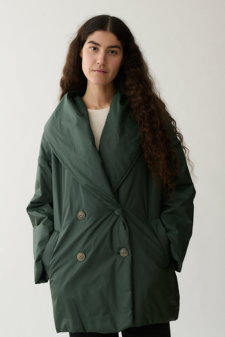 Jil Sander Green Coat - Desert Vintage