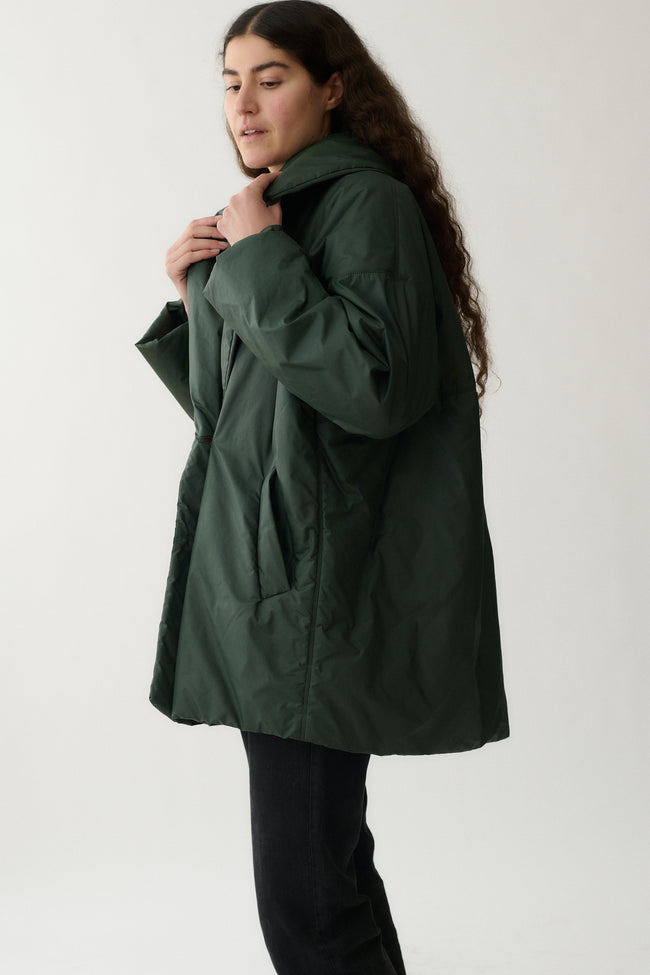 Jil Sander Green Coat - Desert Vintage