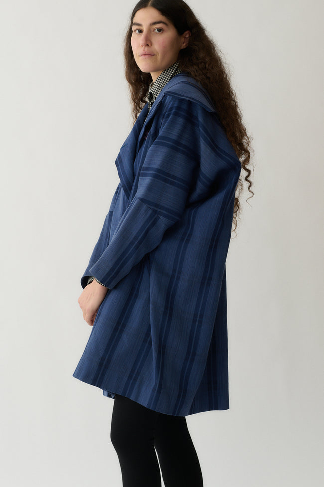 1980s Issey Miyake Plaid Coat - Desert Vintage