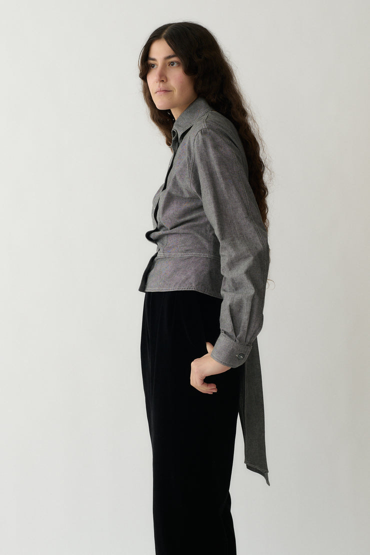 Chantal Thomass Chambray Blouse - Desert Vintage