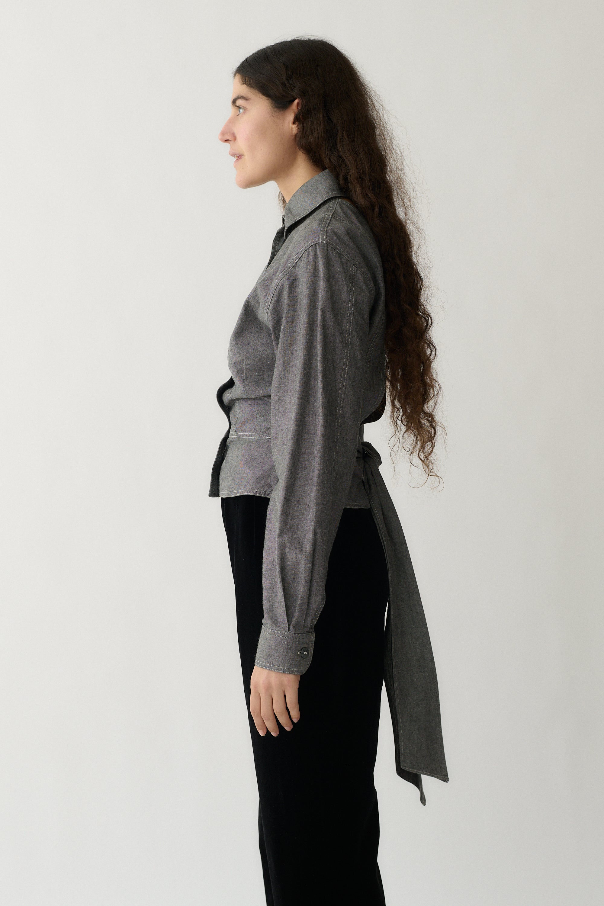 Chantal Thomass Chambray Blouse - Desert Vintage