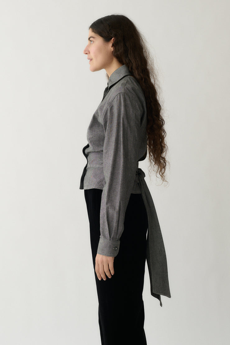 Chantal Thomass Chambray Blouse - Desert Vintage