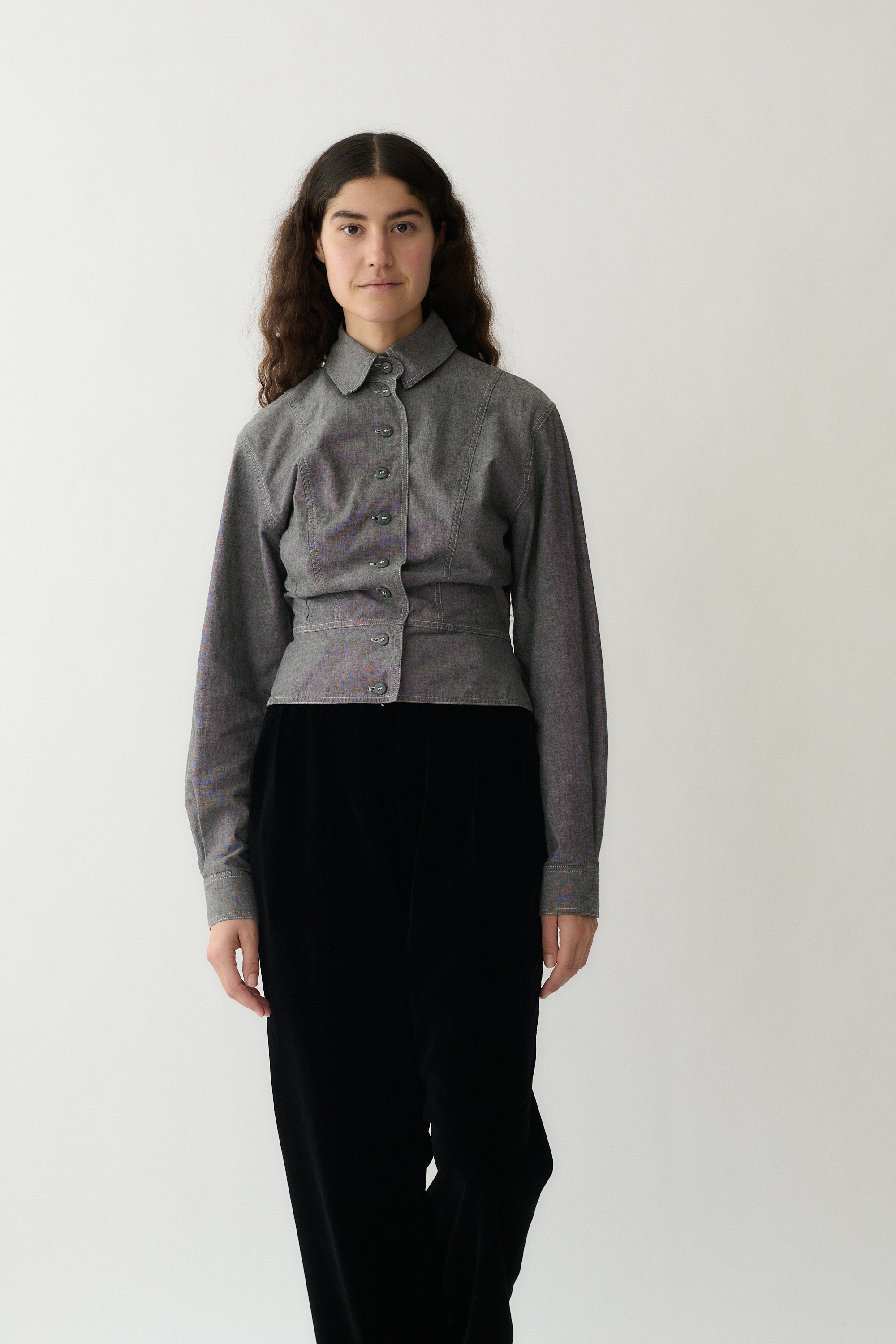 Chantal Thomass Chambray Blouse - Desert Vintage