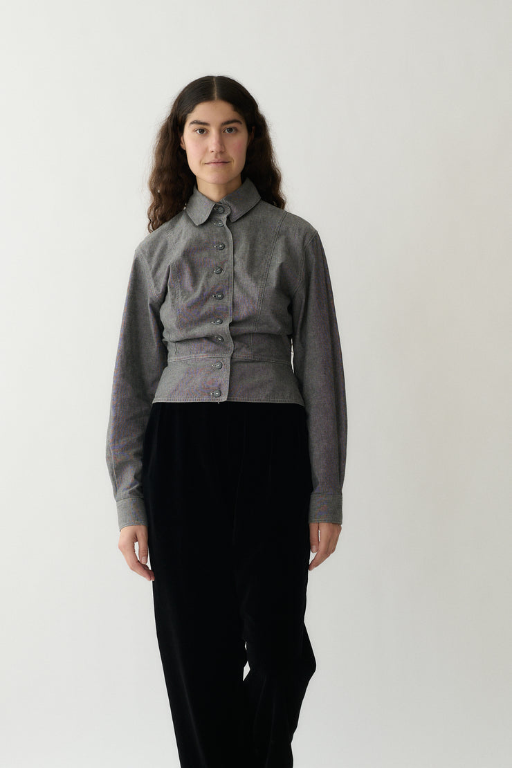 Chantal Thomass Chambray Blouse - Desert Vintage