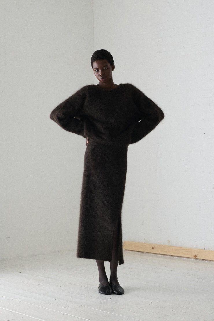 Brown Mohair Ensemble - Desert Vintage