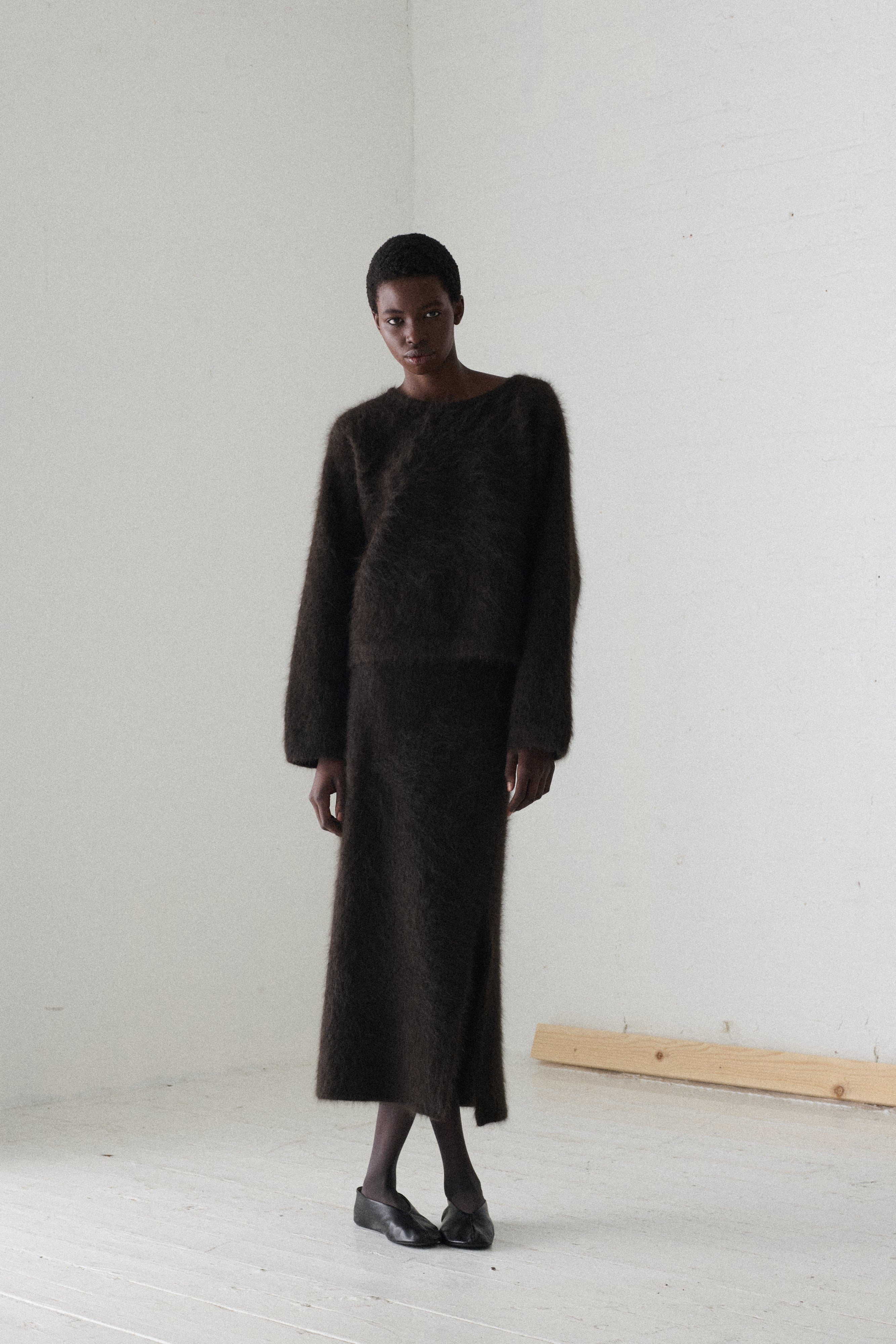 Brown Mohair Ensemble - Desert Vintage