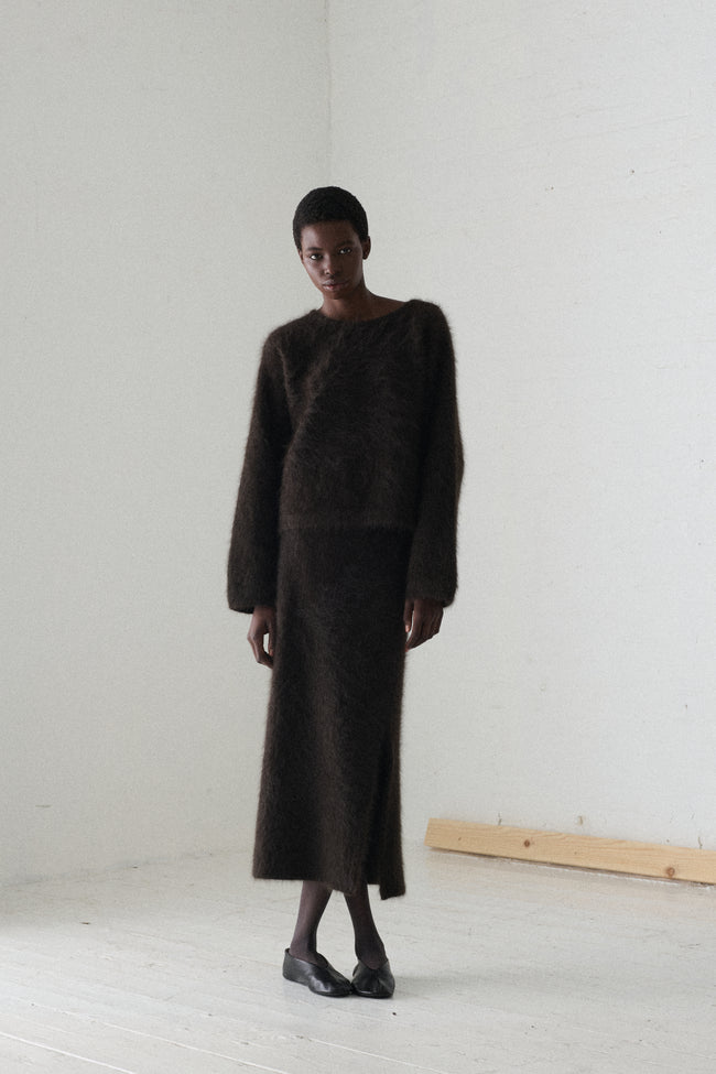 Brown Mohair Ensemble - Desert Vintage