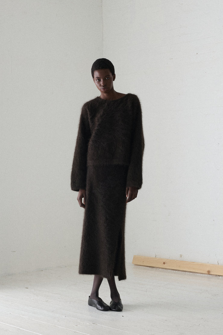 Brown Mohair Ensemble - Desert Vintage