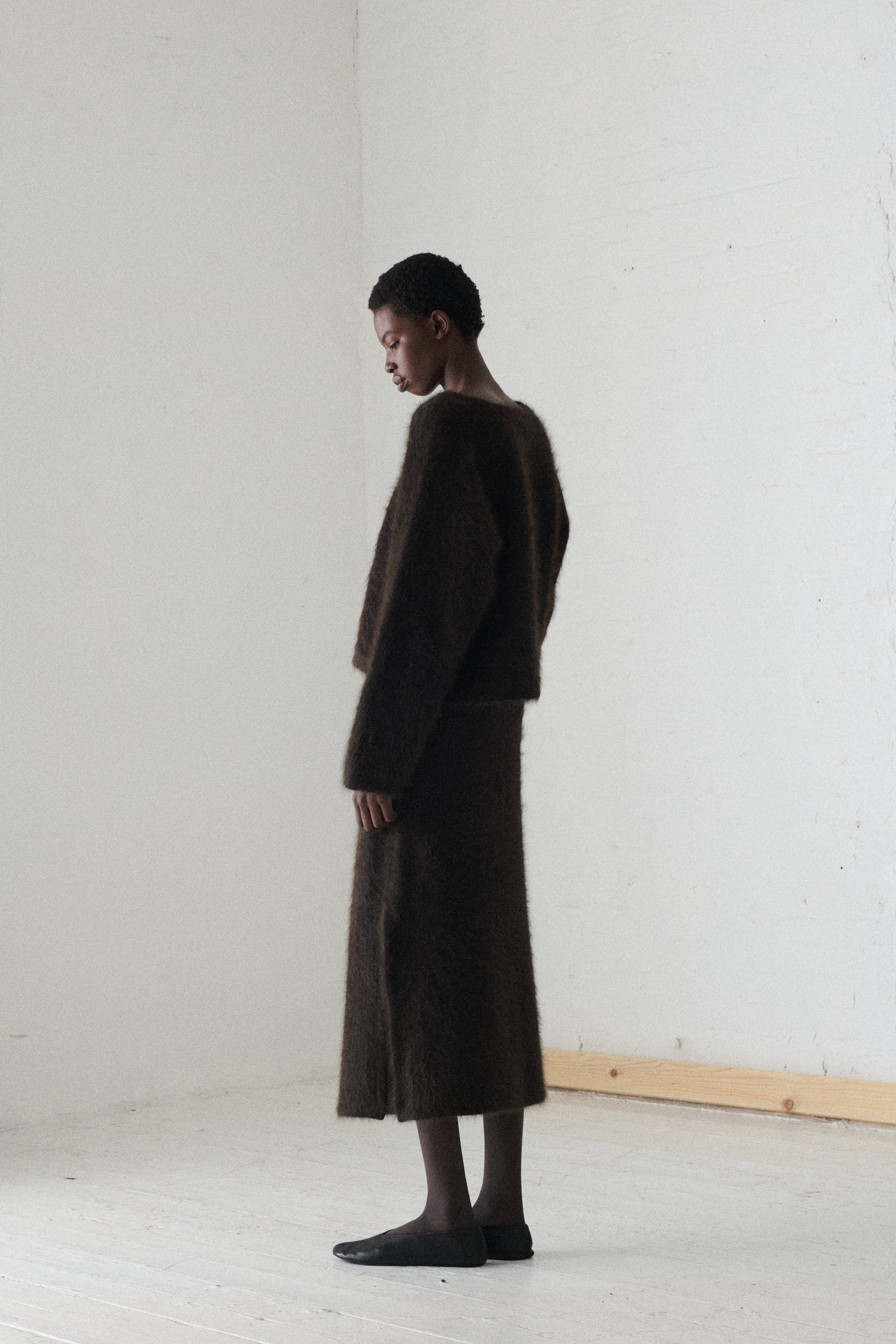 Brown Mohair Ensemble - Desert Vintage