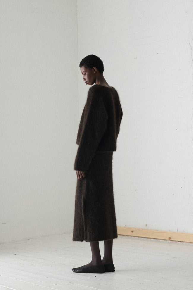 Brown Mohair Ensemble - Desert Vintage