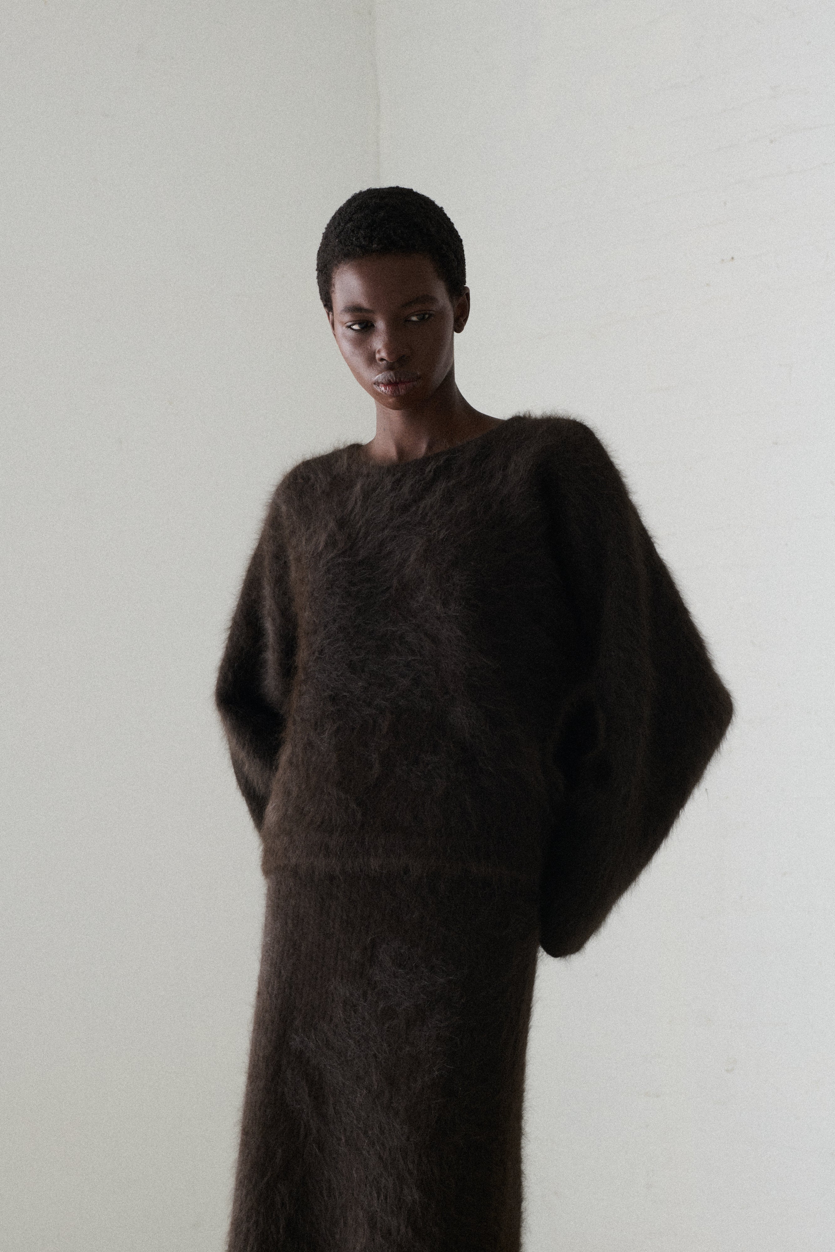 Brown Mohair Ensemble - Desert Vintage