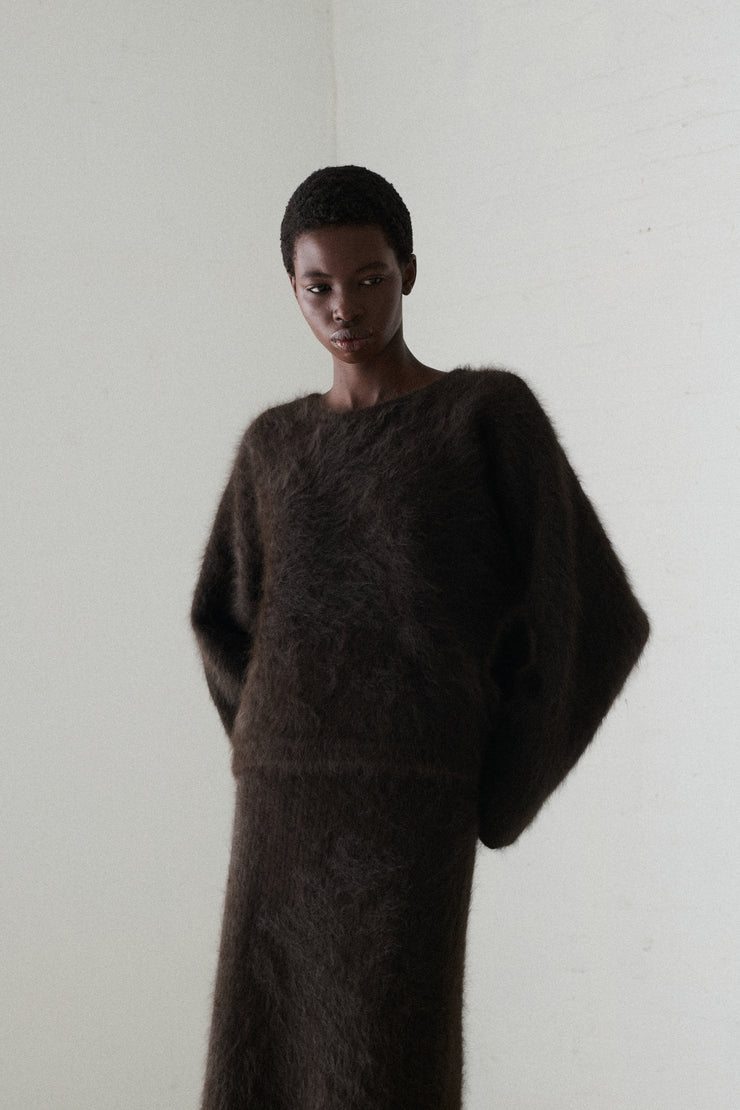 Brown Mohair Ensemble - Desert Vintage