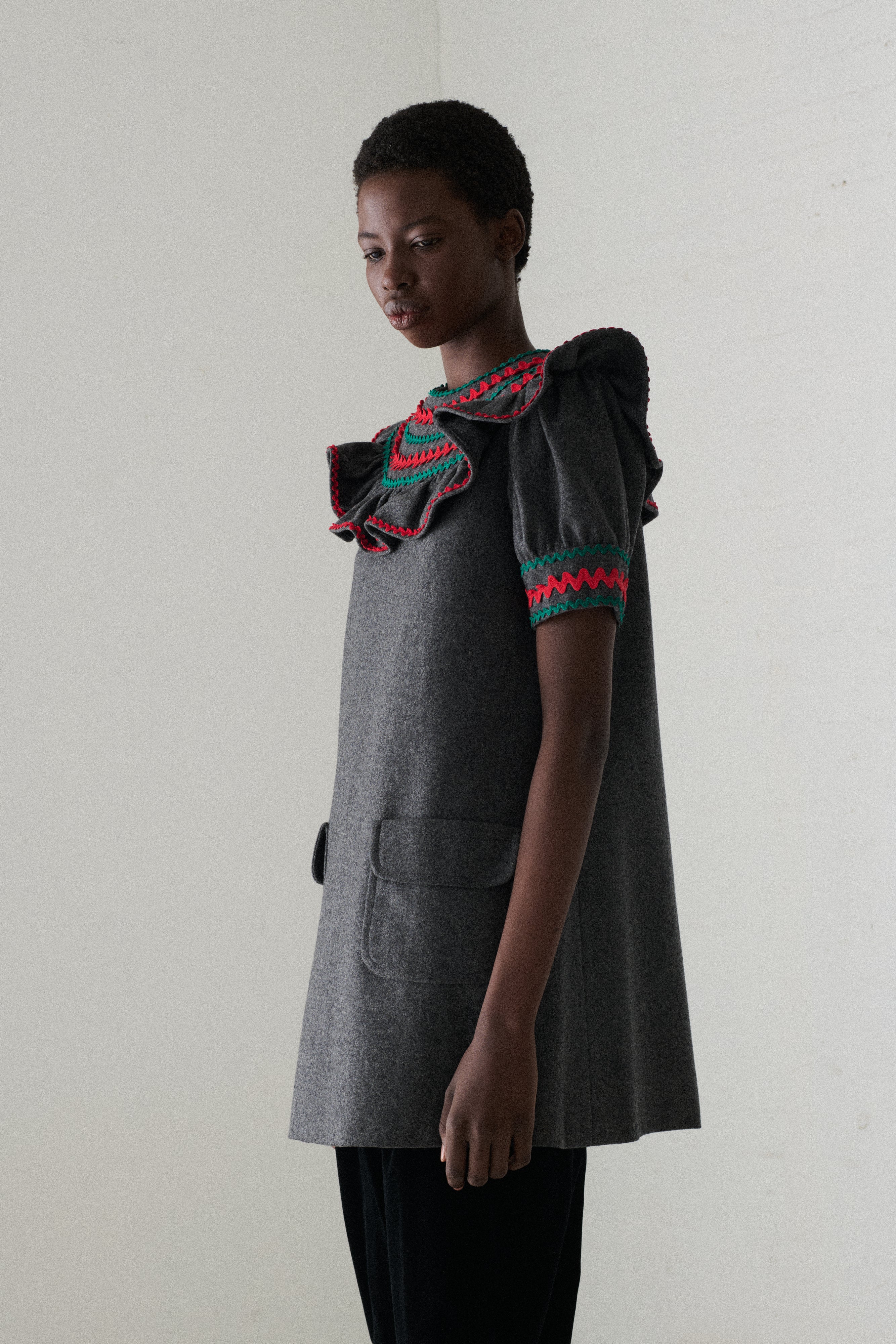 Ysl Wool Blouse - Desert Vintage