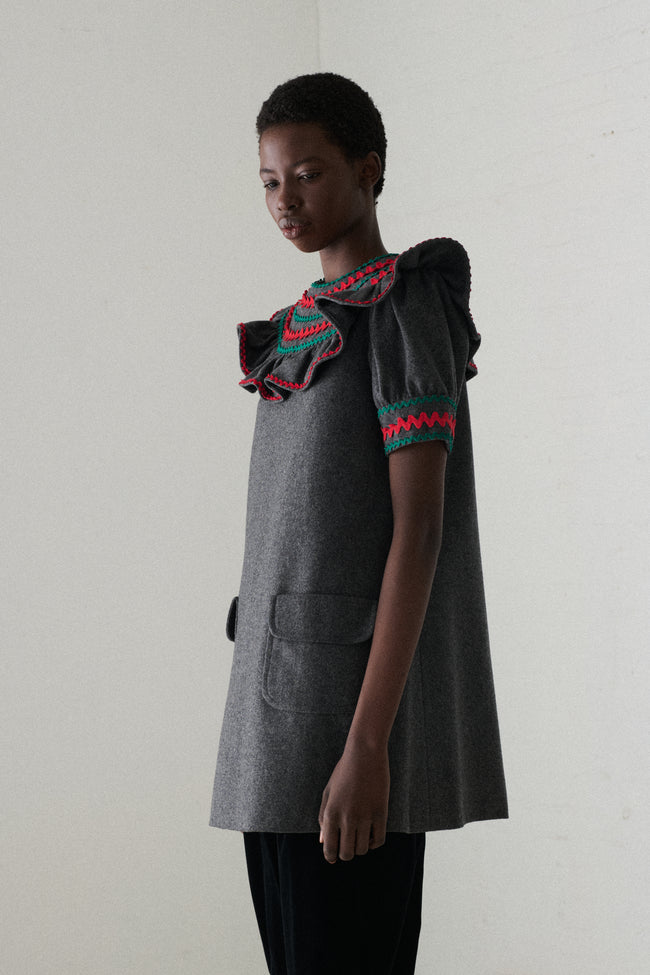 Ysl Wool Blouse - Desert Vintage