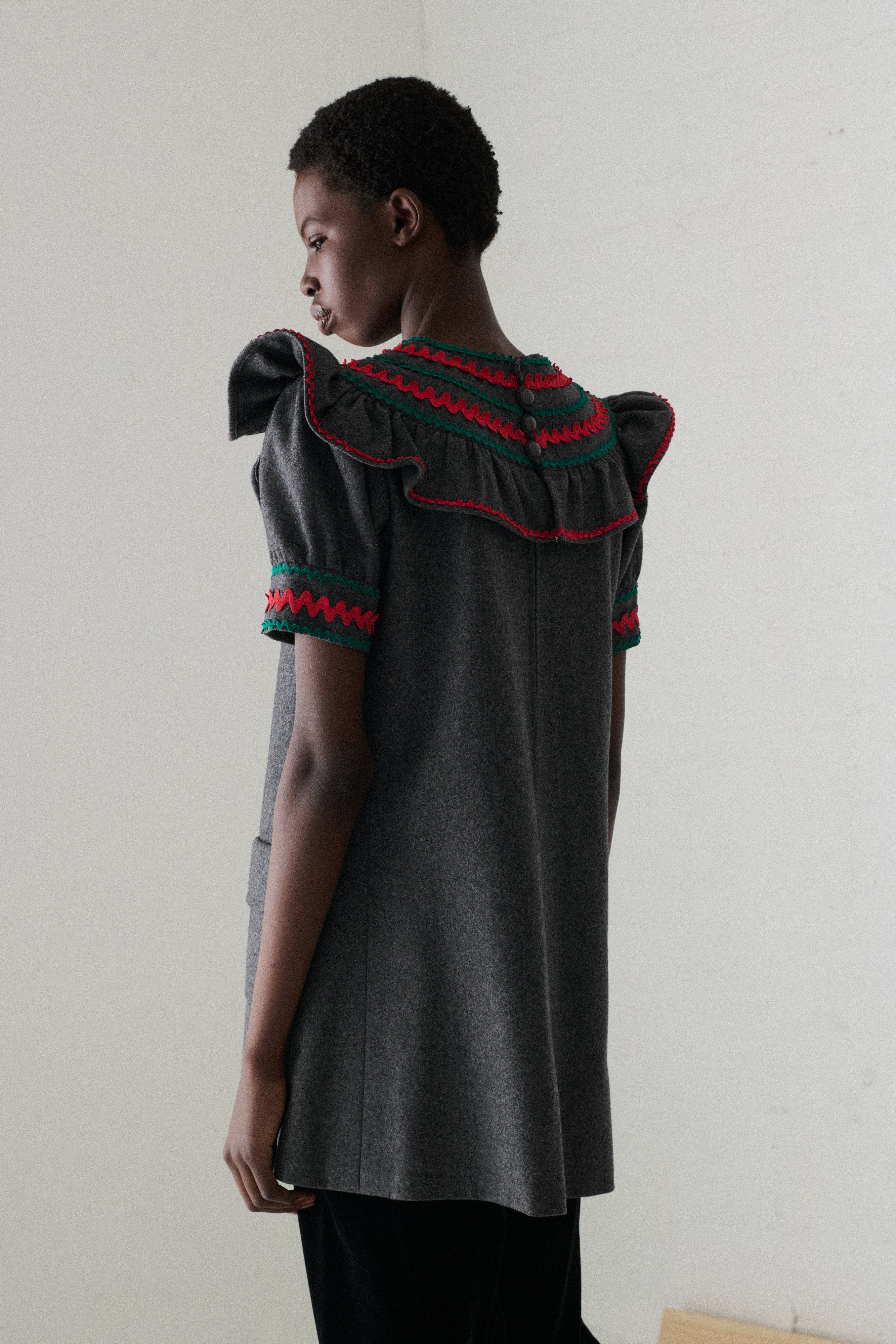 Ysl Wool Blouse - Desert Vintage