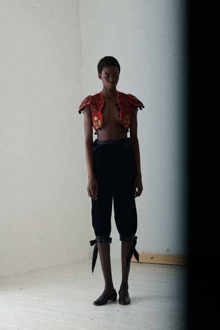 Antique Cropped Vest - Desert Vintage