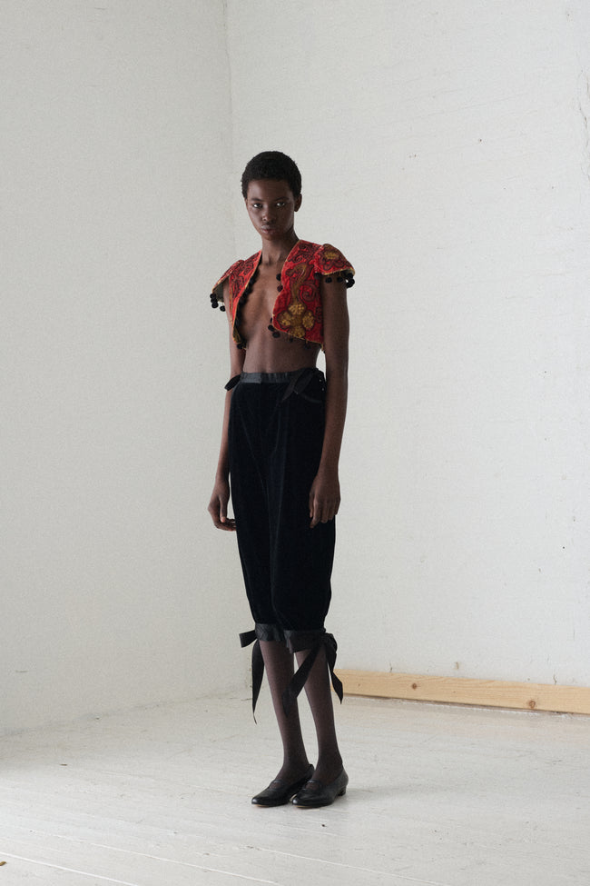 Antique Cropped Vest - Desert Vintage