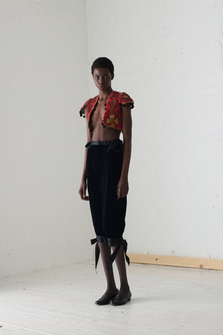 Antique Cropped Vest - Desert Vintage