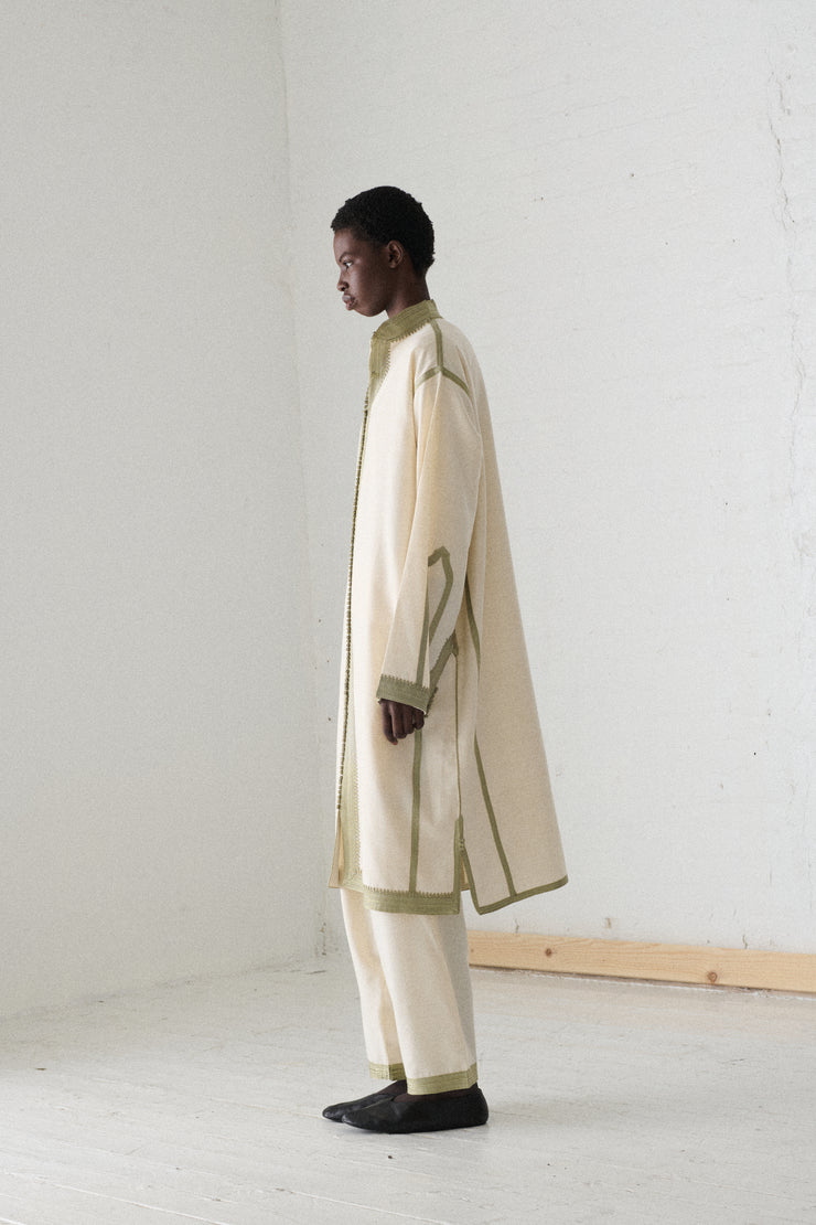 Ivory Soutache Tunic - Desert Vintage