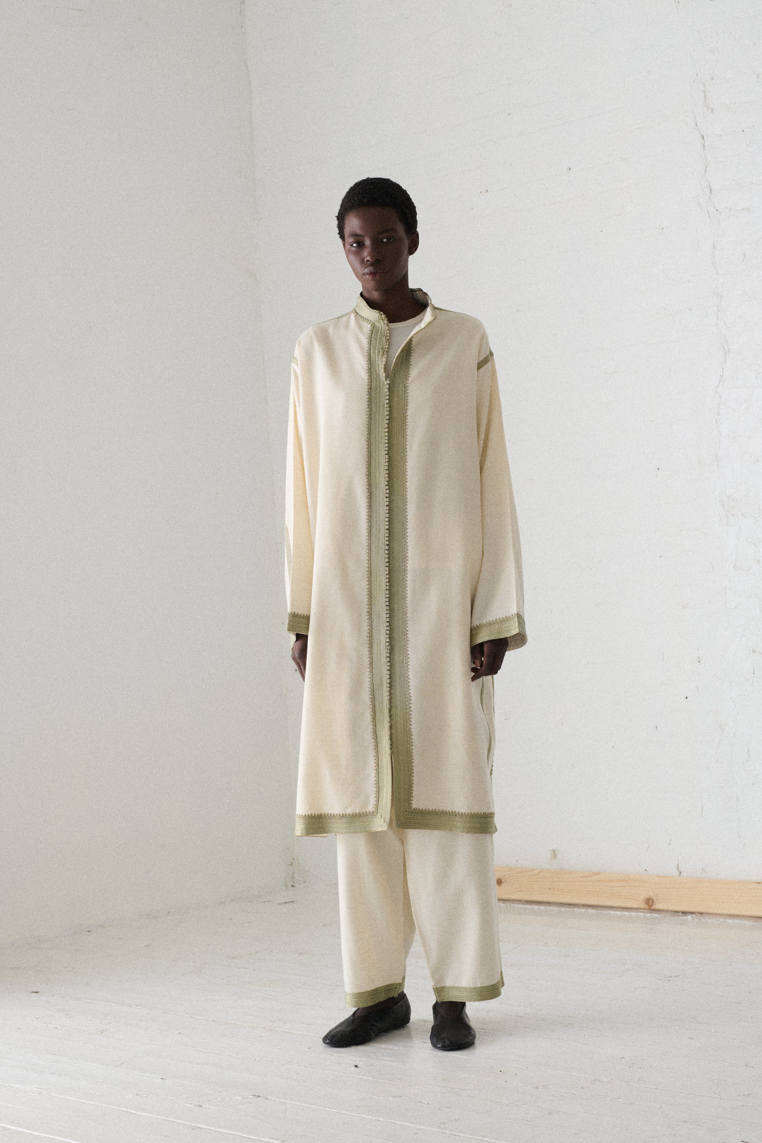 Ivory Soutache Tunic - Desert Vintage