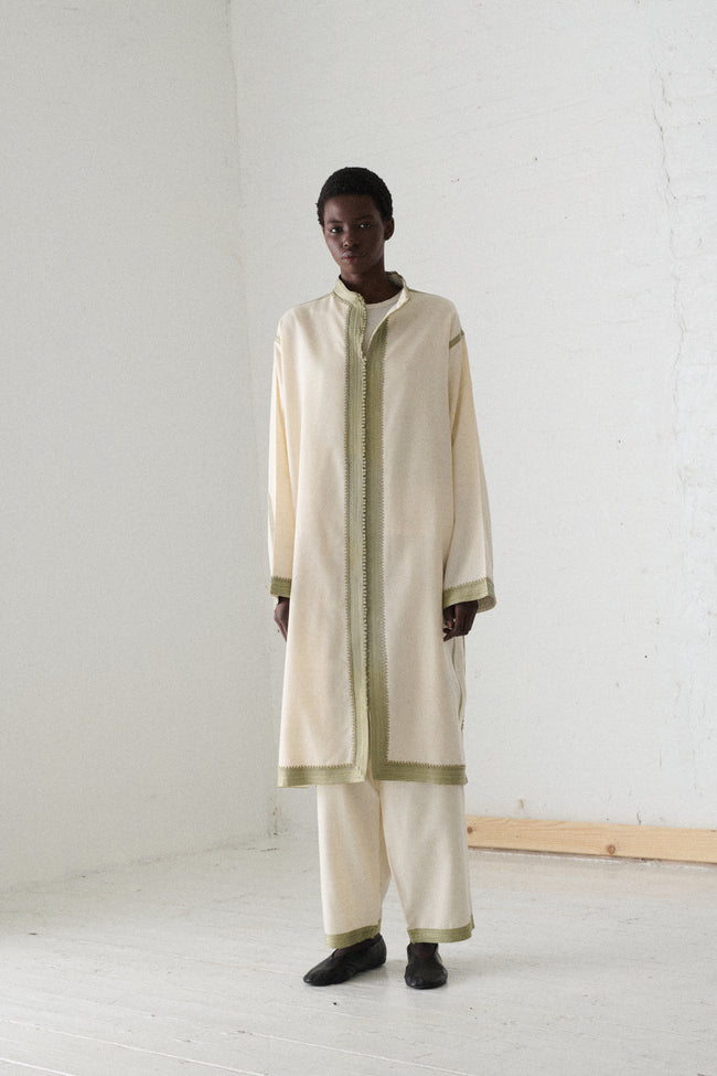 Ivory Soutache Tunic - Desert Vintage