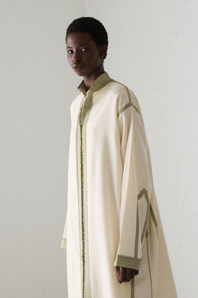 Ivory Soutache Tunic - Desert Vintage