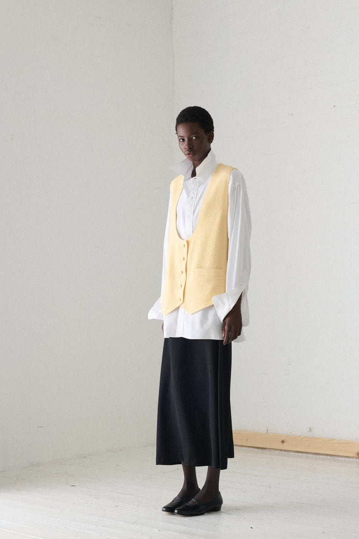 Chanel Butter Yellow Vest - Desert Vintage