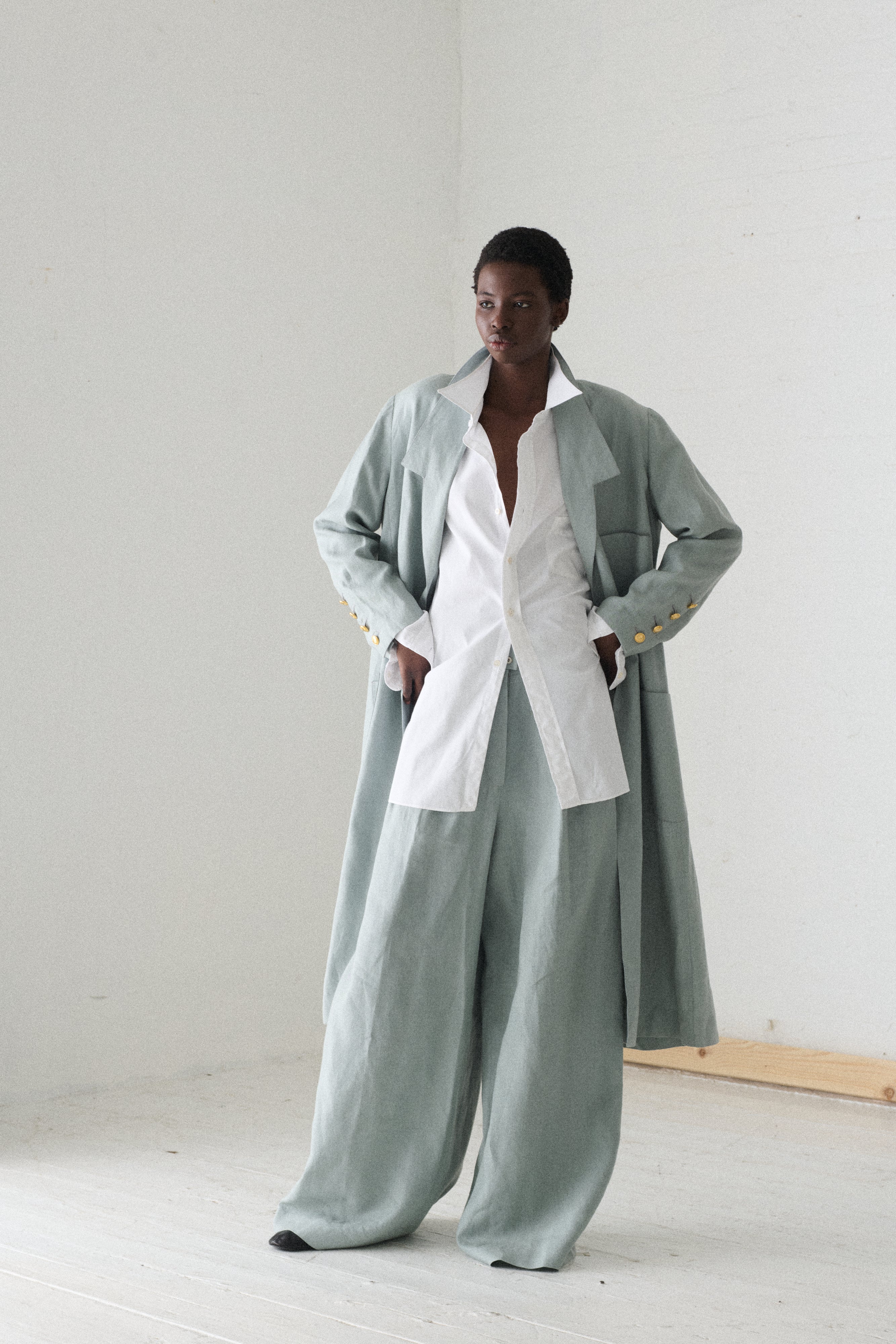 Vintage Chanel Linen Suitcoat - Desert Vintage