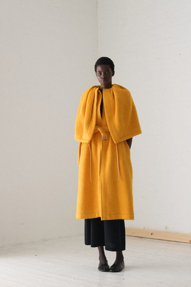 AW 2016 Celine Canary Coat - Desert Vintage