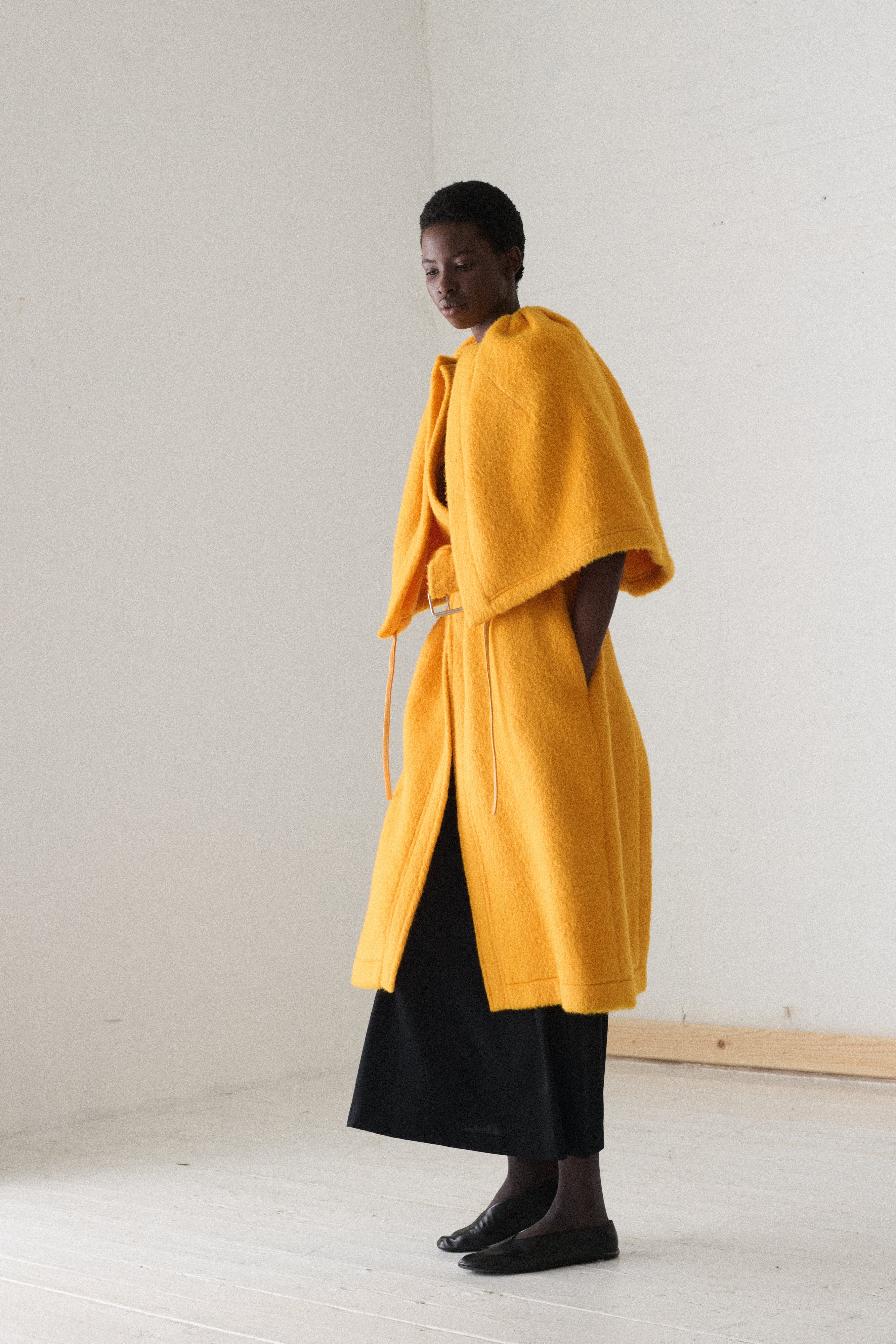 AW 2016 Celine Canary Coat - Desert Vintage