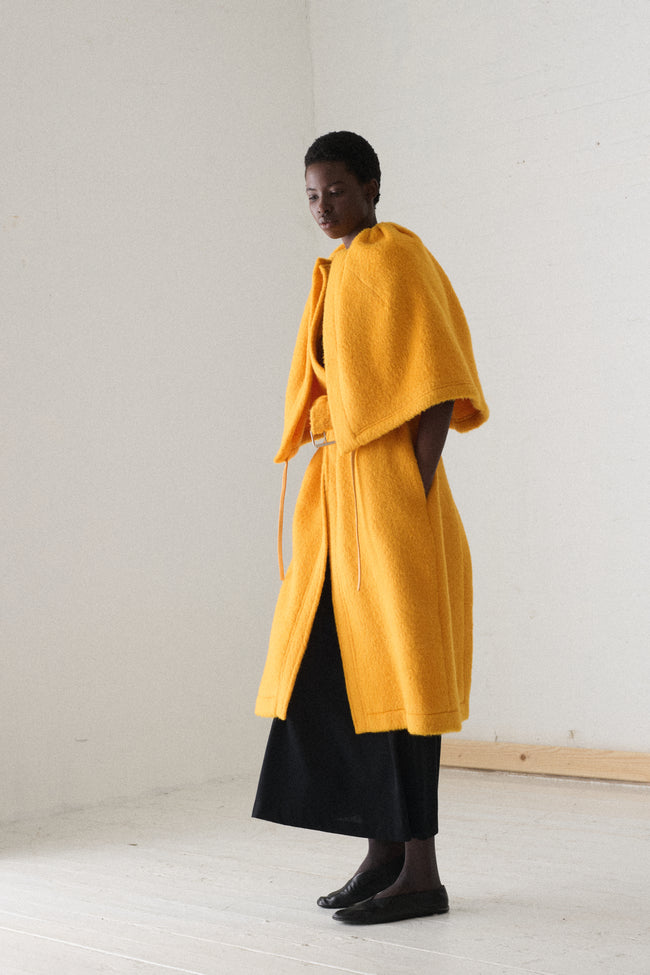 AW 2016 Celine Canary Coat - Desert Vintage