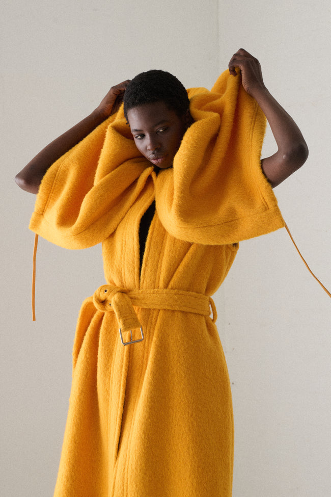 AW 2016 Celine Canary Coat - Desert Vintage