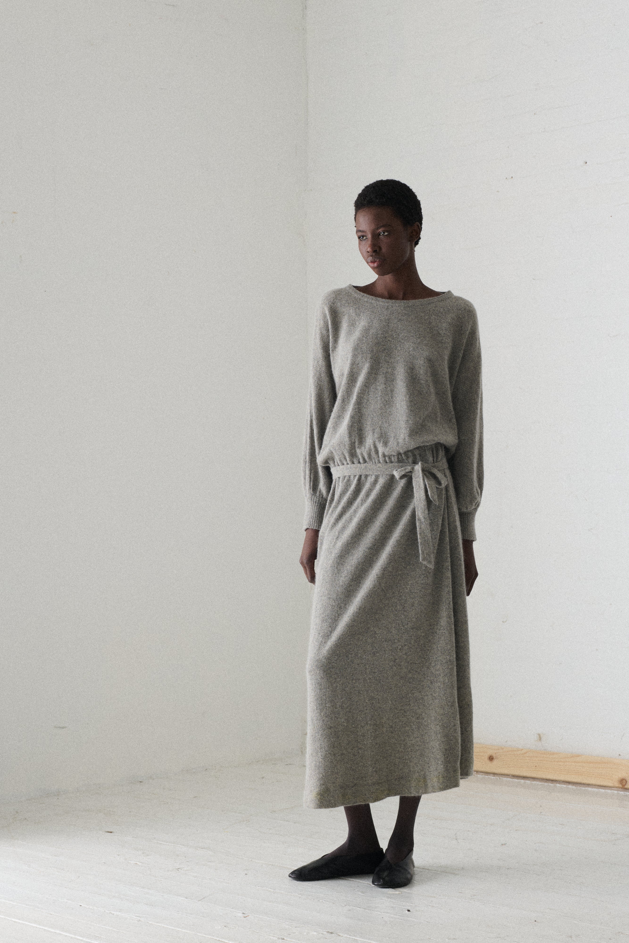 Clovis Ruffin Angora Dress - Desert Vintage