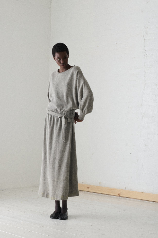 Clovis Ruffin Angora Dress - Desert Vintage