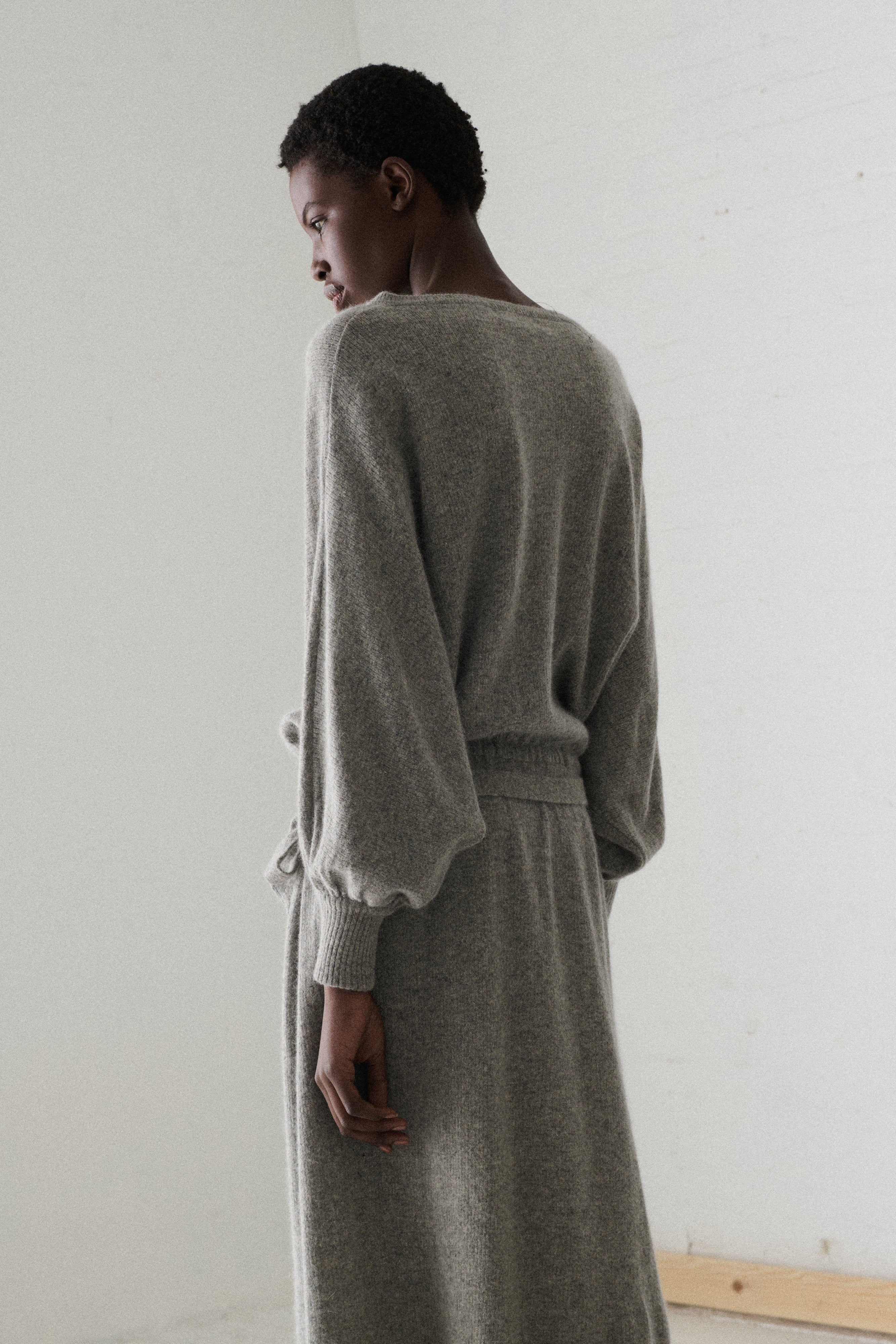 Clovis Ruffin Angora Dress - Desert Vintage