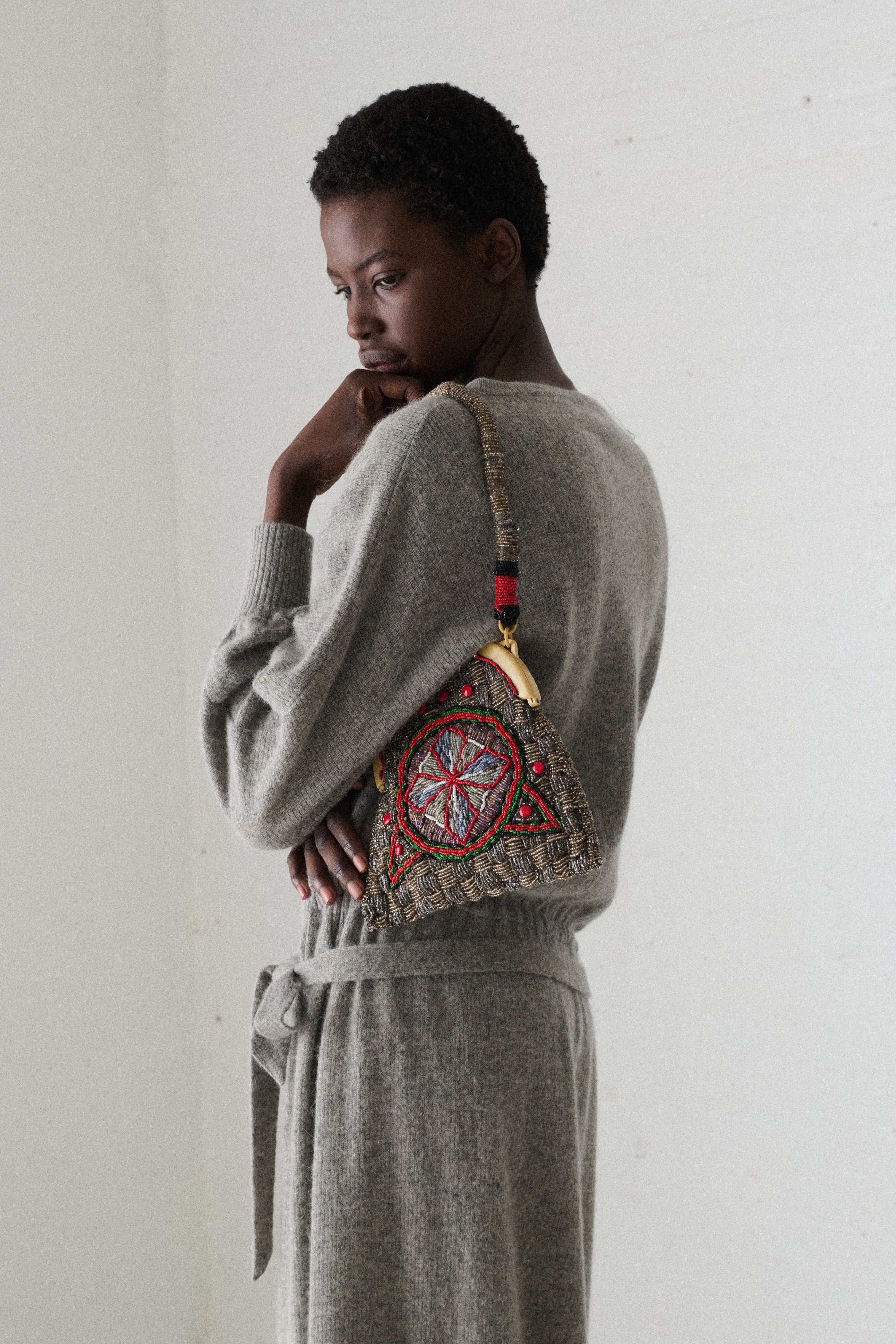 Antique Beaded Purse - Desert Vintage