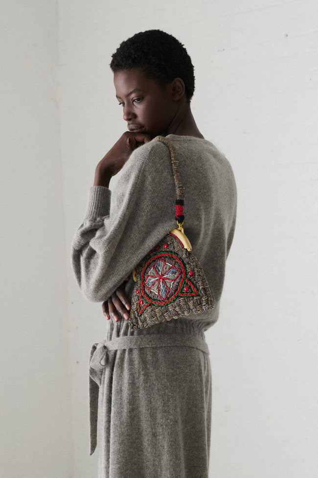 Antique Beaded Purse - Desert Vintage