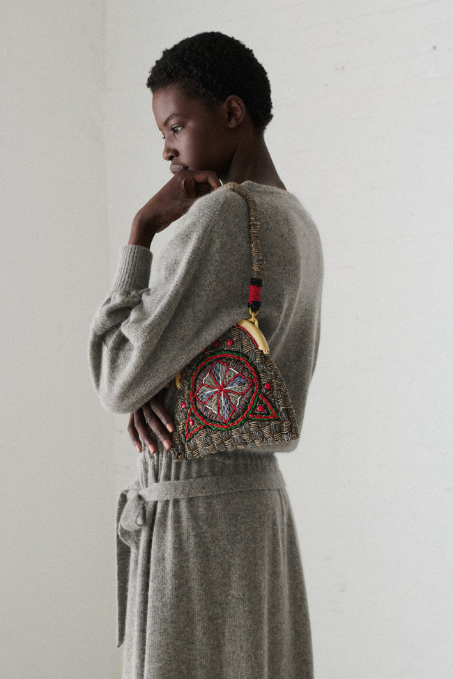 Antique Beaded Purse - Desert Vintage