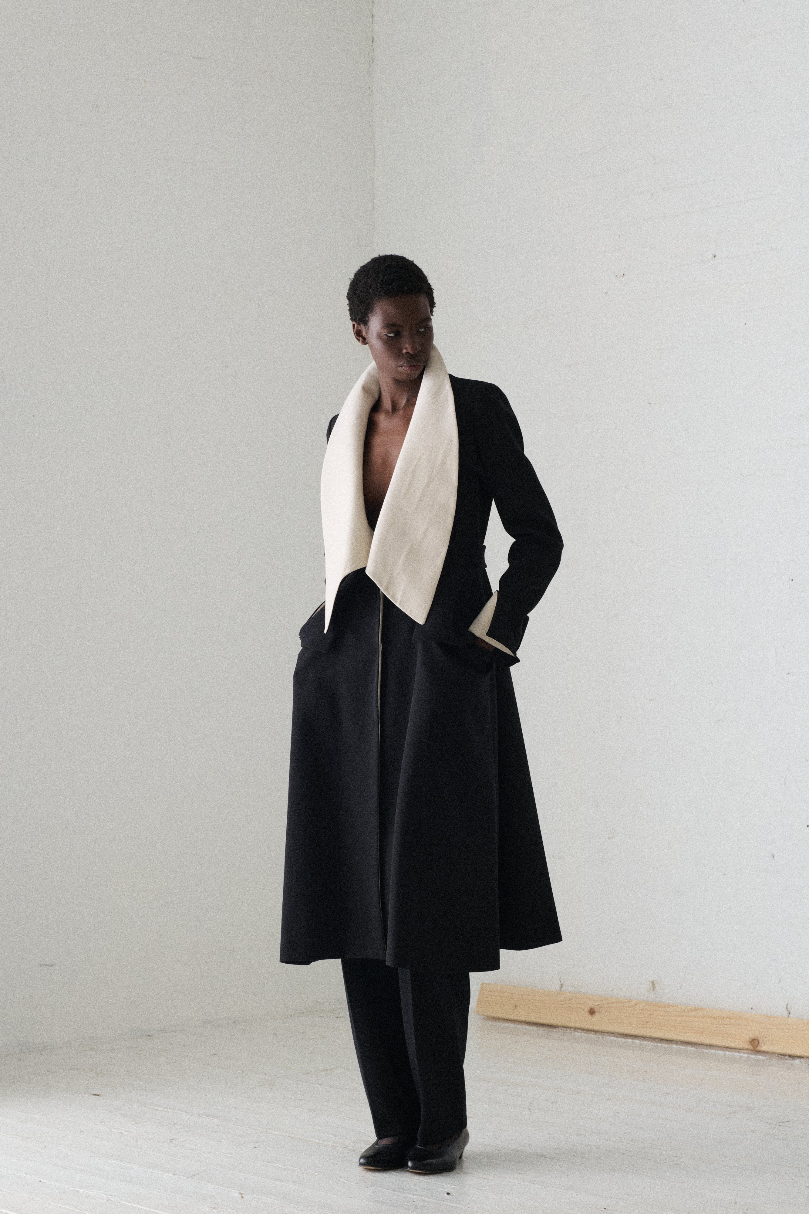 Dior Black Evening Coat - Desert Vintage