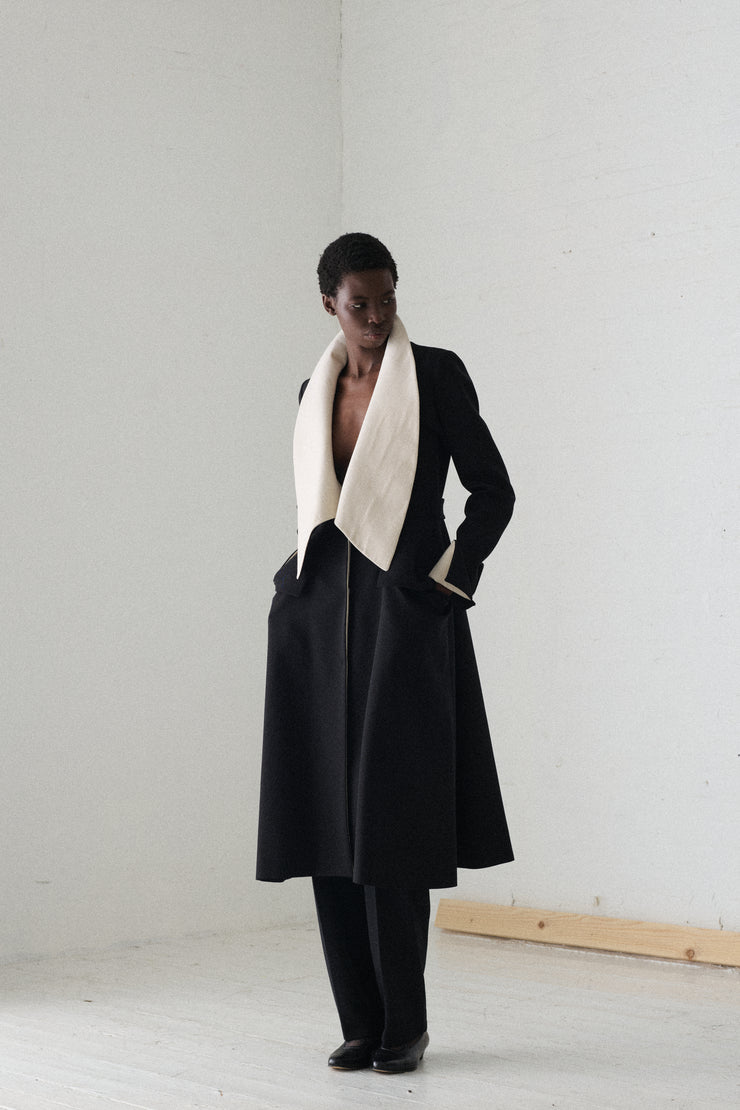 Dior Black Evening Coat - Desert Vintage