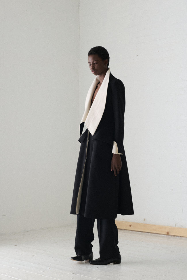 Dior Black Evening Coat - Desert Vintage