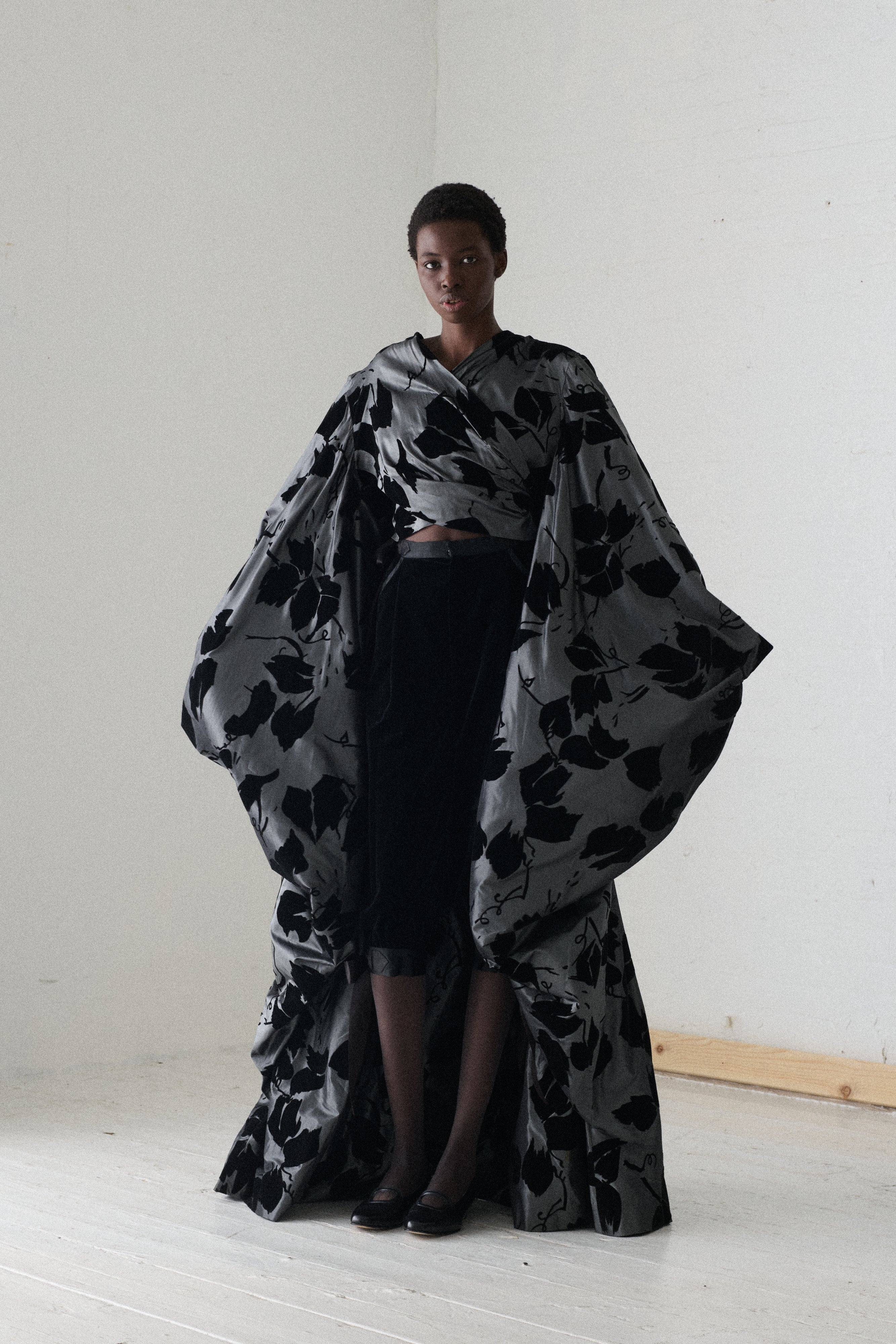 1976 Paco Rabbane Couture Opera Cape - Desert Vintage