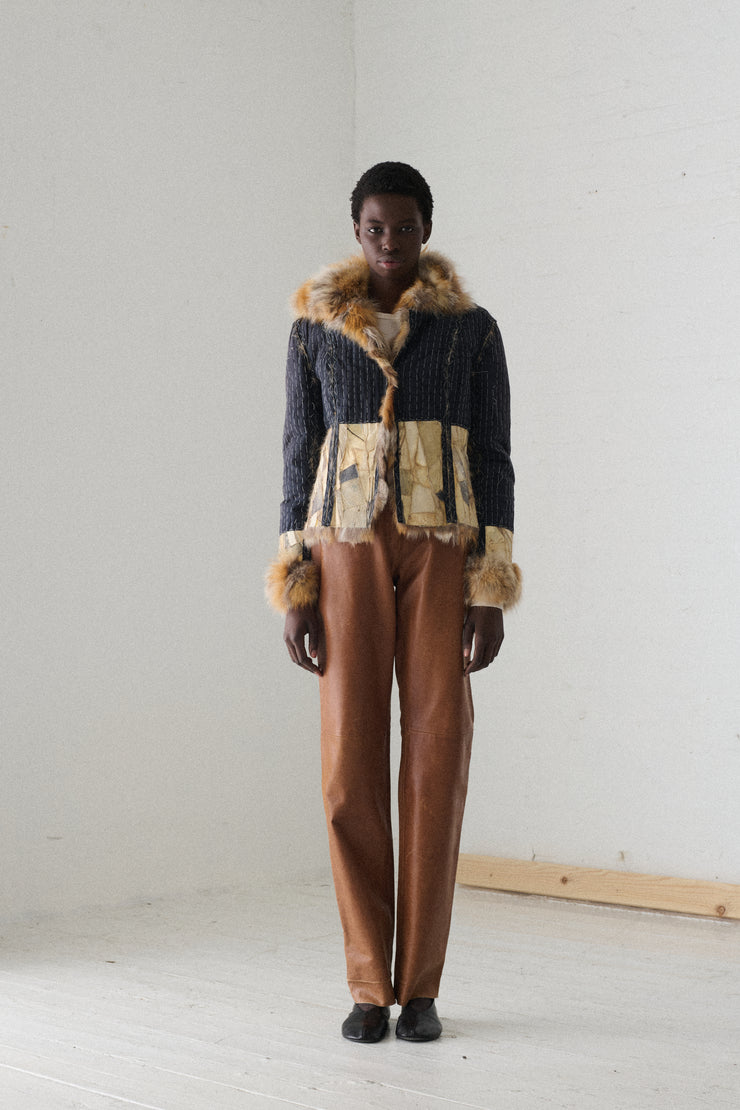 FW 2001 Galliano era Dior Fox Coat - Desert Vintage