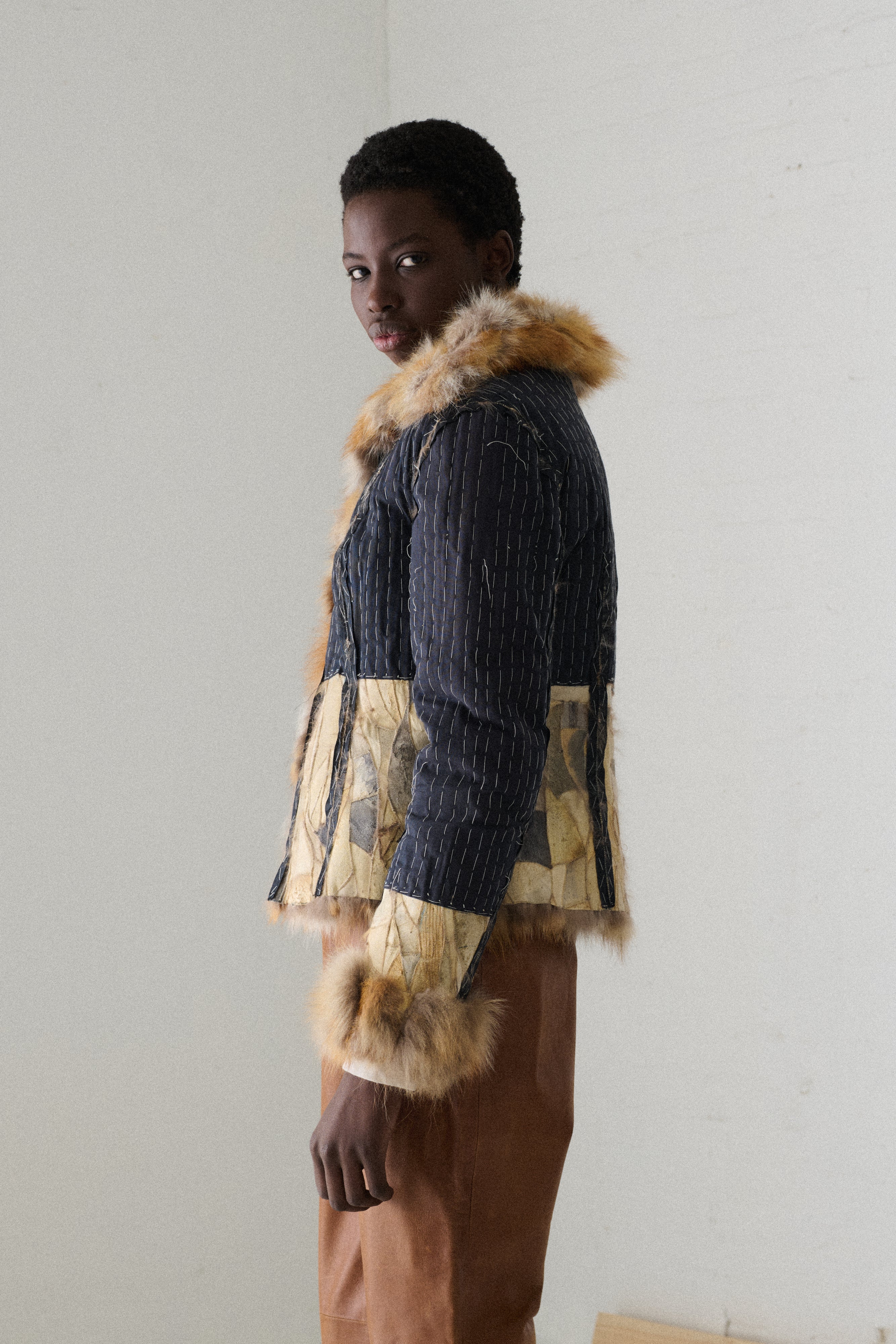 FW 2001 Galliano era Dior Fox Coat - Desert Vintage