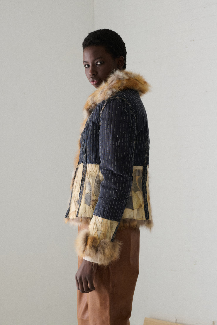 FW 2001 Galliano era Dior Fox Coat - Desert Vintage