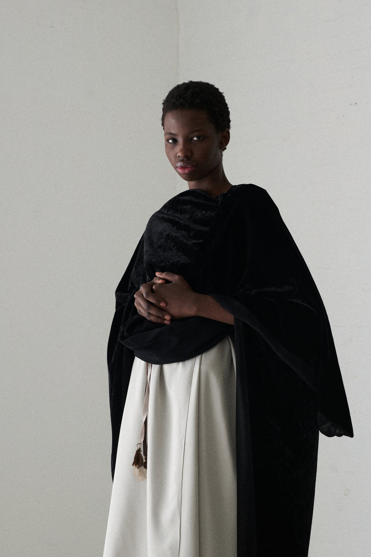 Dolce & Gabbana Velvet Cape - Desert Vintage