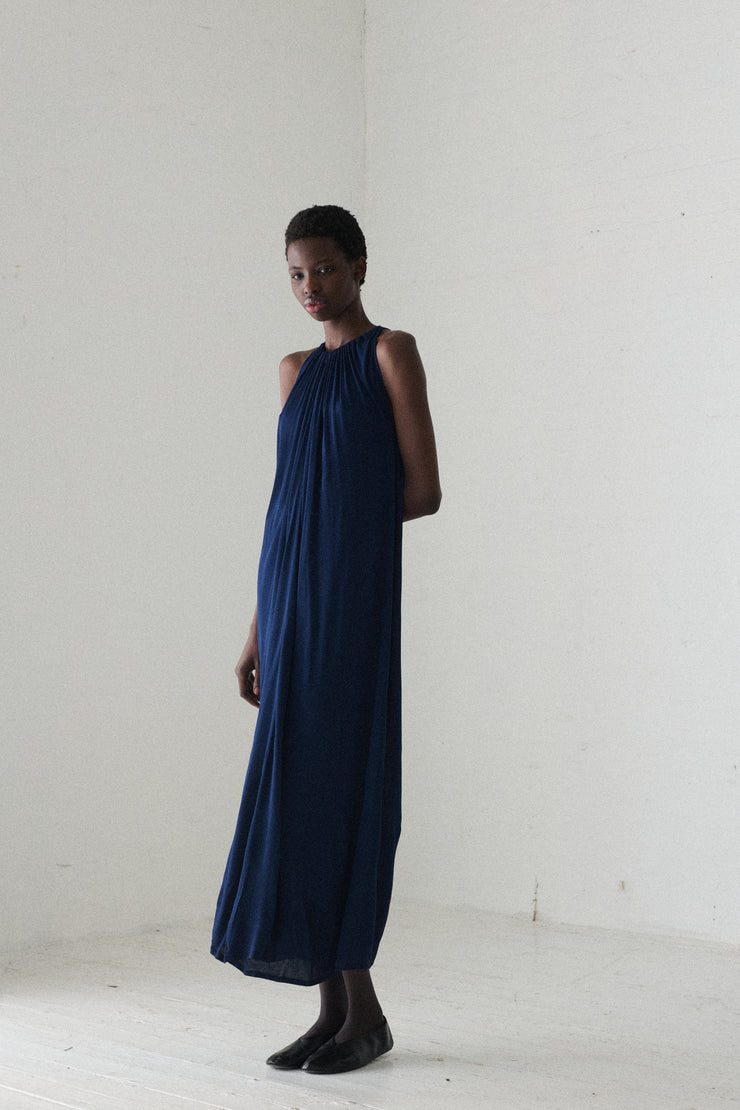 1970s Ysl Blue Dress - Desert Vintage