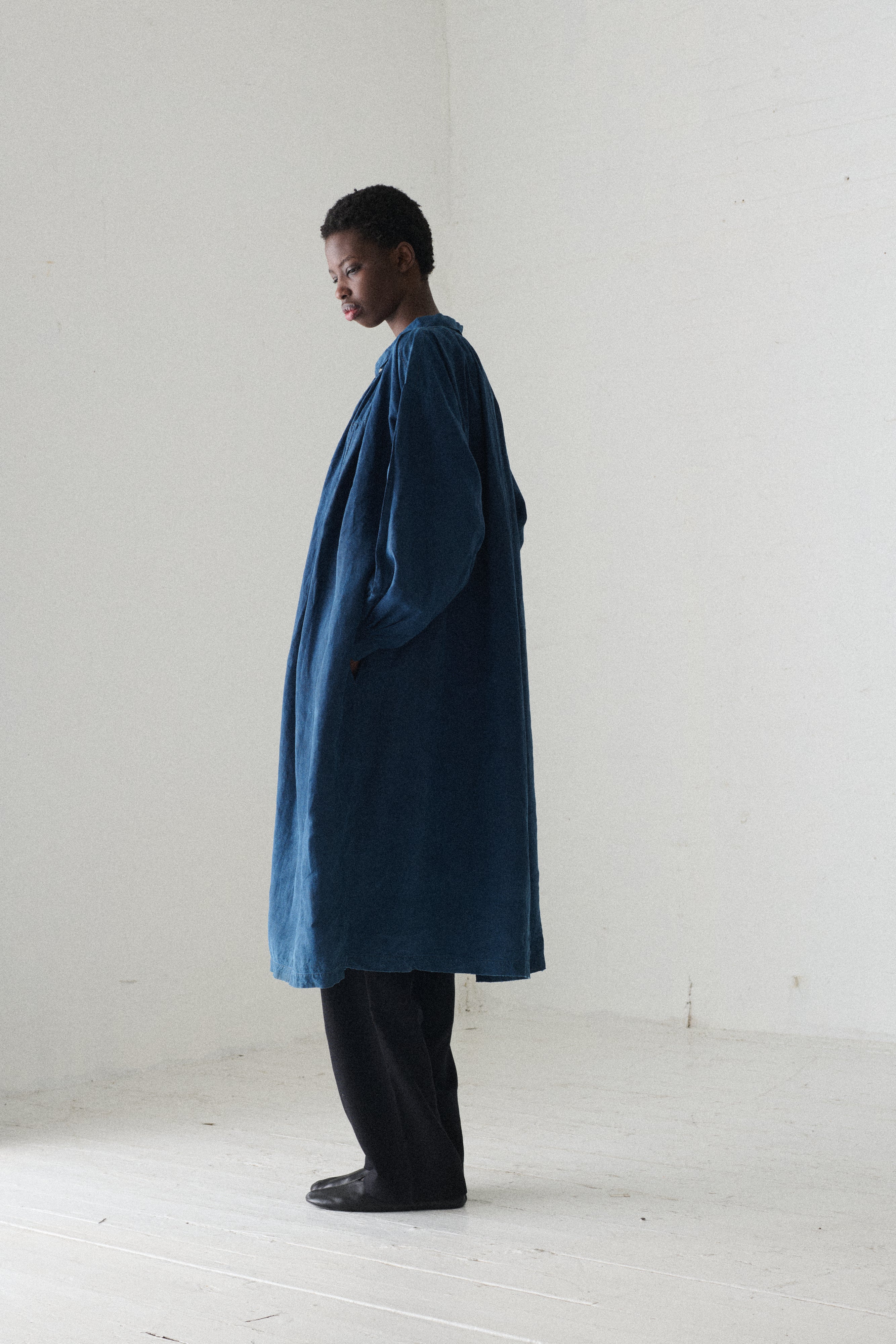 Cotton Chambray Tunic - Desert Vintage