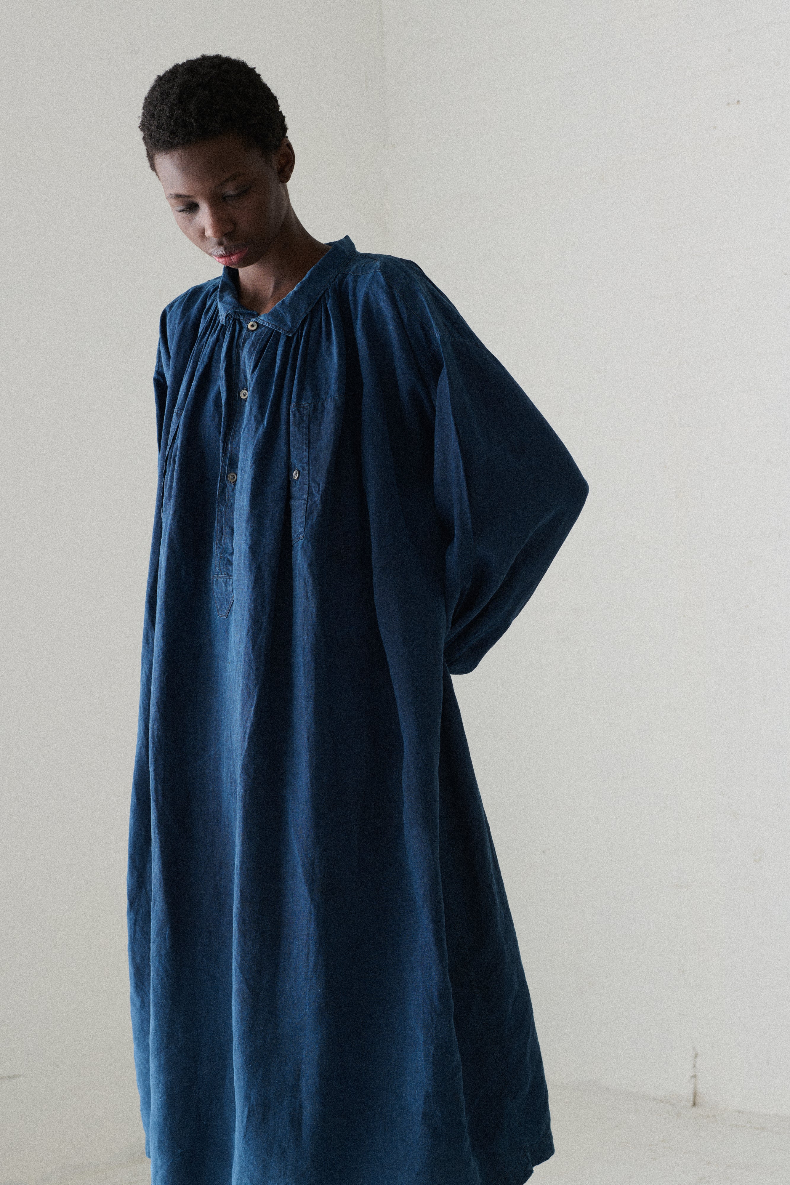 Cotton Chambray Tunic - Desert Vintage