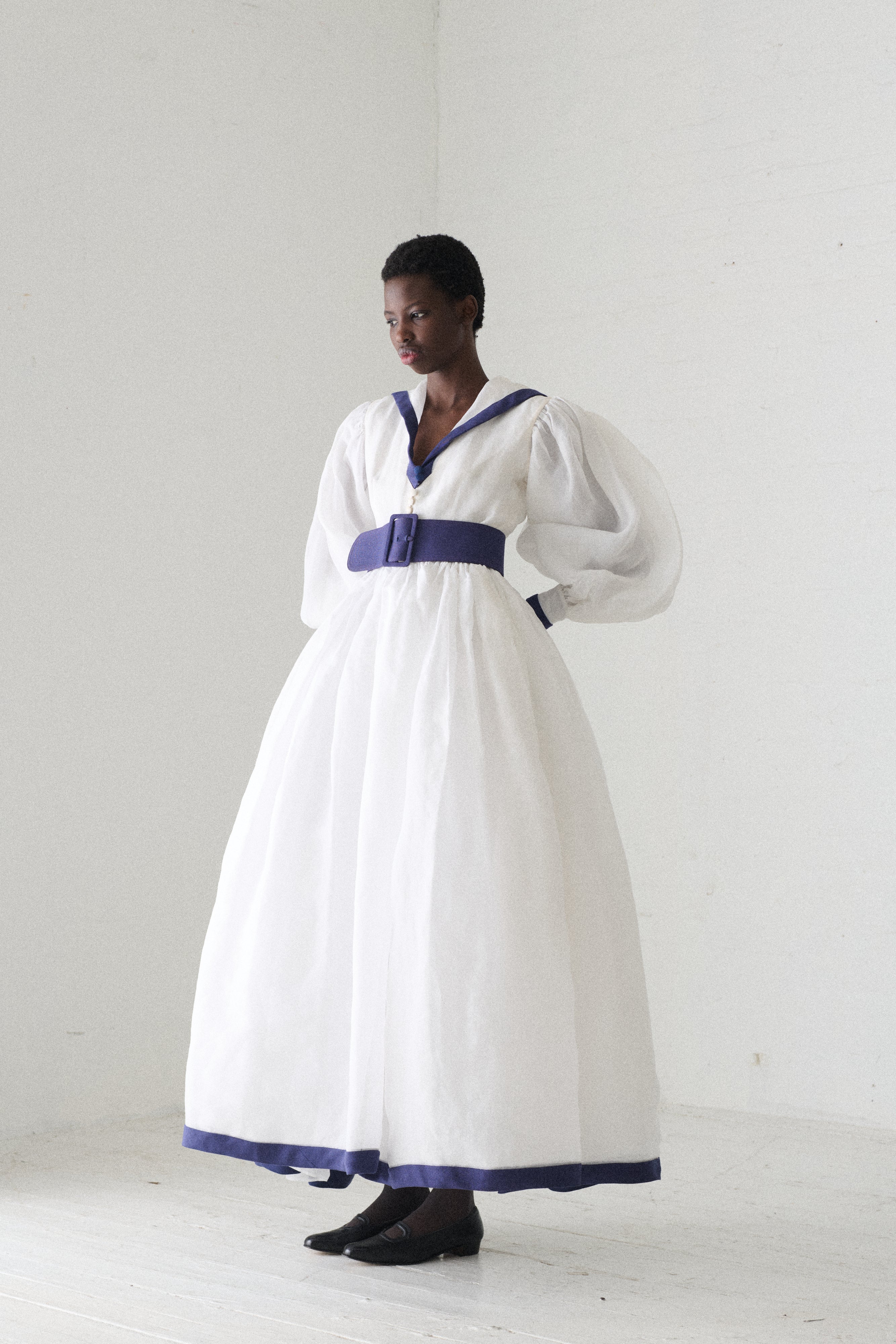 SS 1968 Norman Norell Sailor Dress - Desert Vintage